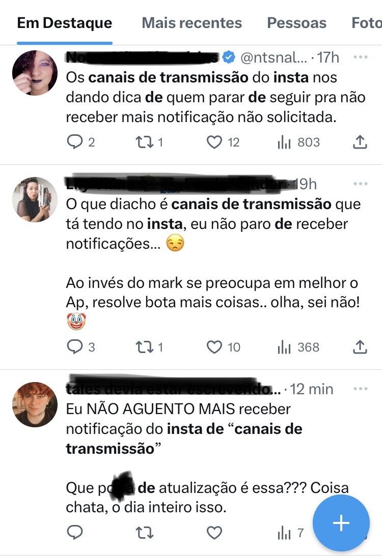 Canais de Transmissão no Brasil! O Instagram acabou de liberar as lis