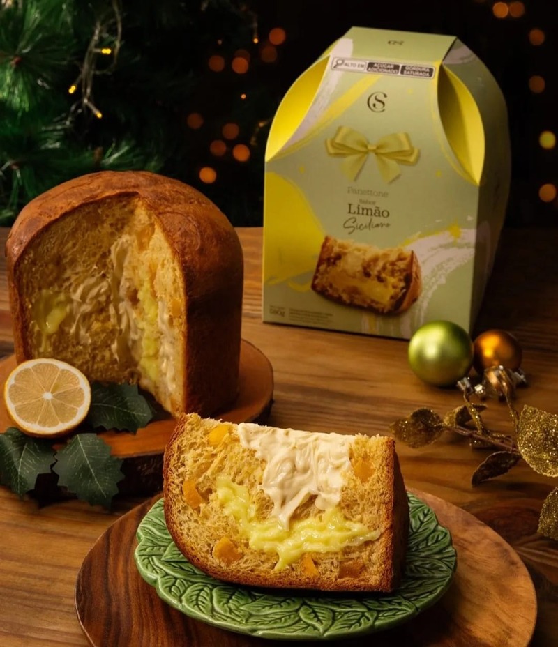 Panettone Limão Siciliano (580g)