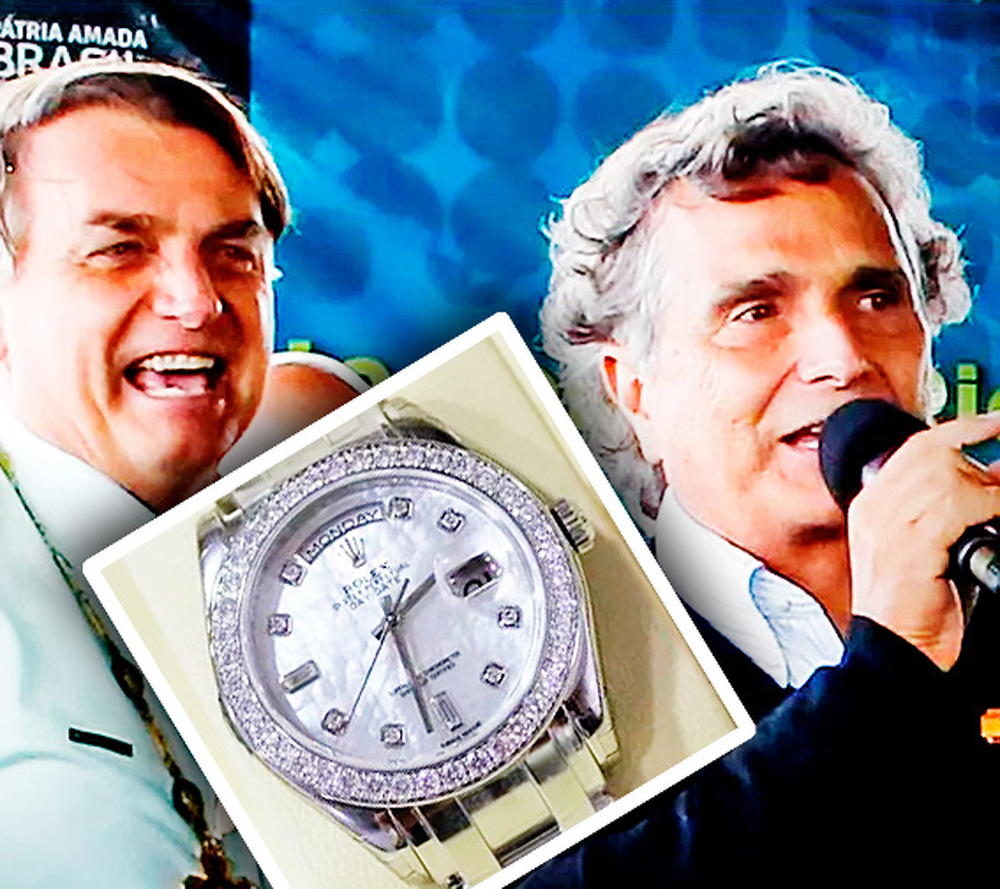 Nelson Piquet escondeu os 'presentes' de Bolsonaro em diamantes