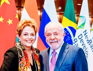 Lula destaca viés social do Banco dos Brics em posse de Dilma Rousseff