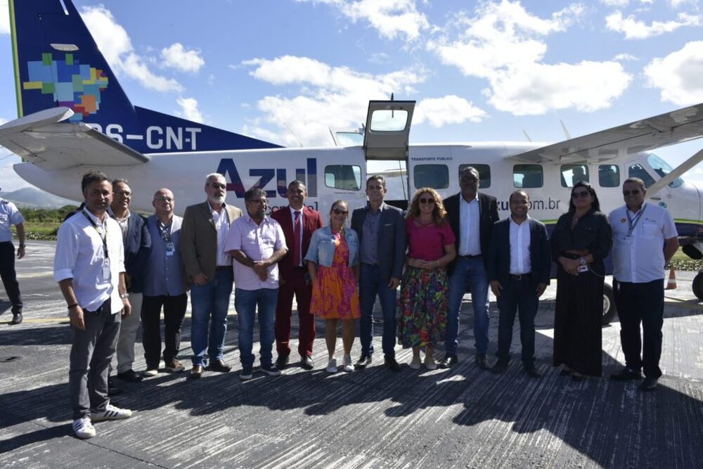 Aeroporto de Maricá recebe o 1º voo da Azul e vai ter tarifa social