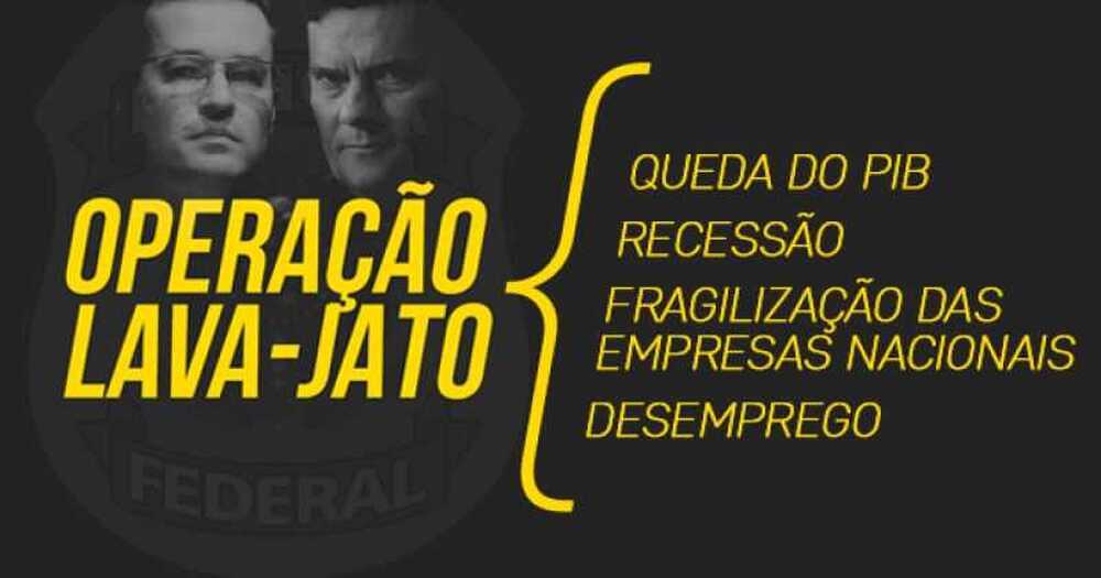 Lava Jato destruiu a engenharia nacional, acabou com 4.4 milhões de empregos e praticou tortura!