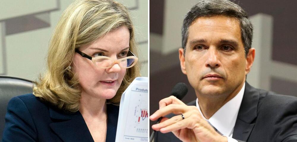 Gleisi Hoffmann celebrou pelas redes sociais a queda da inflação e cobrou mais uma vez que o Banco Central reduza a taxa de juros