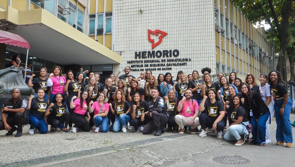 No Dia Mundial do Doador de Sangue, mulheres do Empoderadas participam de campanha no Hemorio