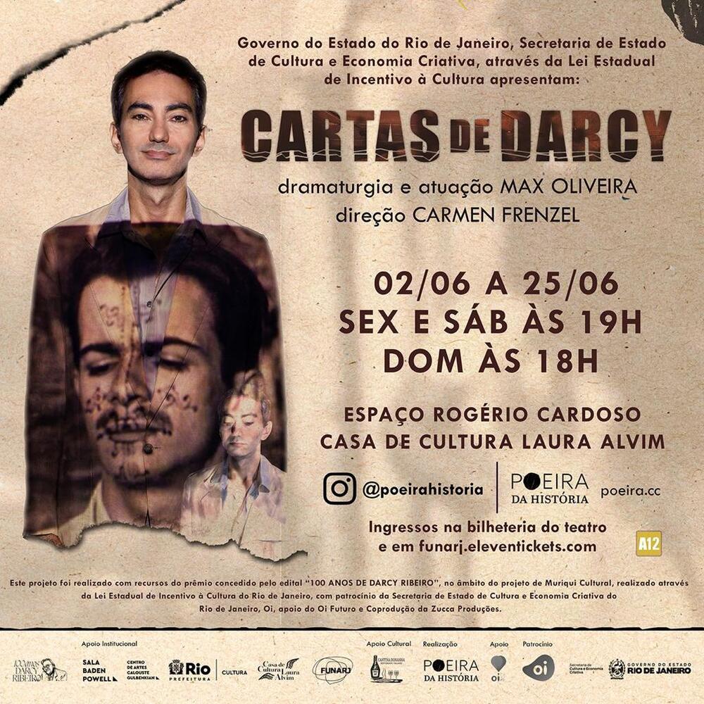 Darcy Ribeiro tem história contada em peça de teatro