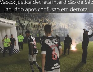 Justiça do RJ decreta a interdição do Estádio de São Januário