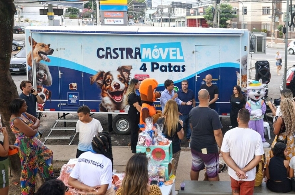 Castramóvel 4 Patas é inaugurado em Jacarepaguá