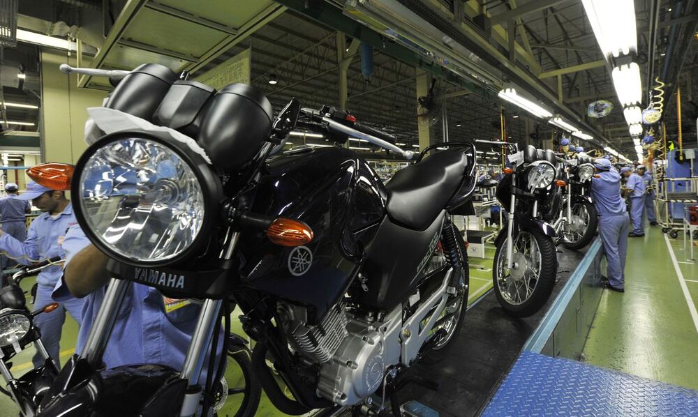 Produção de motocicletas aumenta 13,9% no primeiro semestre de 2023