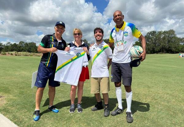 Brasileiros na Copa do Mundo de Footgolf 2023 Orlando FL, EUA