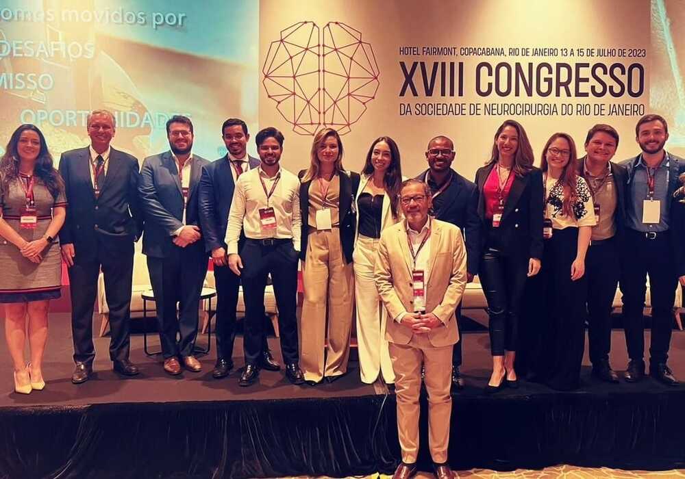 Doutor Paulo Niemeyer e equipe do Hospital do Cérebro marcam presença no XVIII Congresso de Neurologia