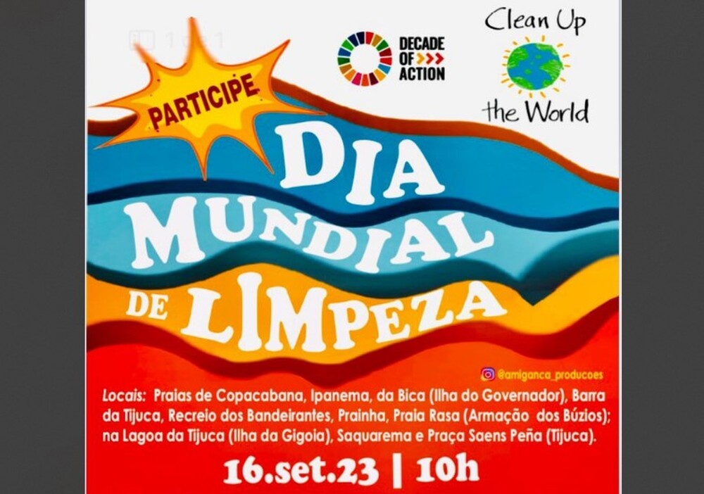 Evento Clean Up The World (CUW) – Limpeza do Mundo 2023