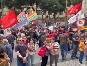 Grupo LGBTQIAPN+ saem em apoio a um grupo terrorista islâmico no Rio de Janeiro