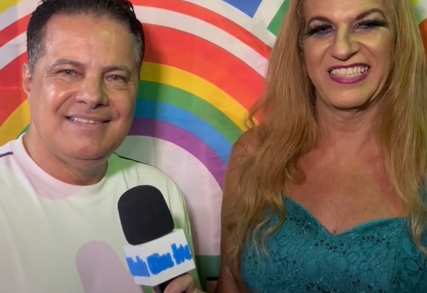 Rogéria Meneghel, lidera a 20ª Edição da Parada LGBT em Homenagem a Loren, a Rainha do Buã