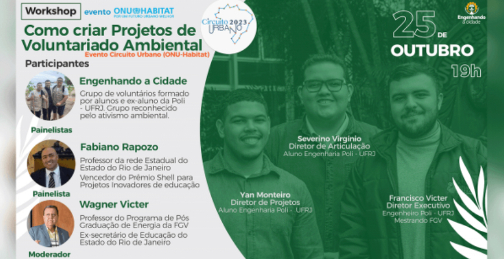 Evento Online Gratuito: Workshop sobre Projetos de Voluntariado Ambiental