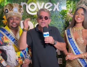Camarote Novex Rio Praia: Entrevista Exclusiva com o Rei, Rainha e Princesas do Carnaval 2024
