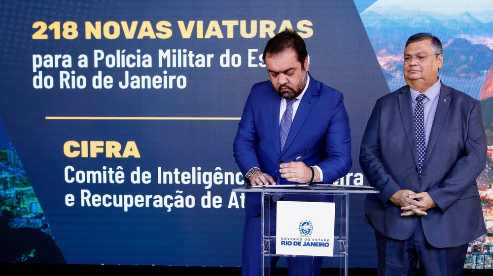 Governador cria comitê de combate aos crimes financeiros em parceria com o Ministério da Justiça e entrega 218 viaturas semiblindadas à Polícia Militar