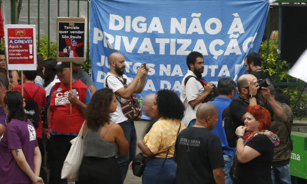 Categorias confirmam greve unificada contra privatizações em SP