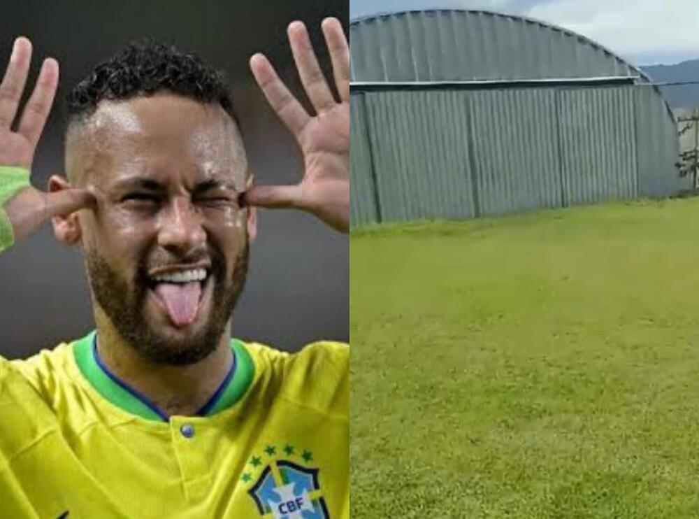 Aeroporto particular de Neymar já tem pista e hangar para os jatos do jogador