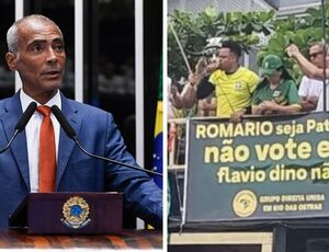 Senador Romário (PL-RJ)  votou a favor da aprovação FLÁVIO DINO para o STF, veja quem foram os 47 senadores que votaram a favor
