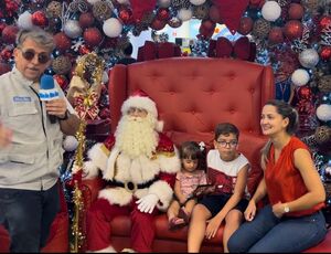 EXCLUSIVO: Reencontro de filhos com o pai que voltou dos EUA, marca o Natal no Top Shopping Nova Iguaçu
