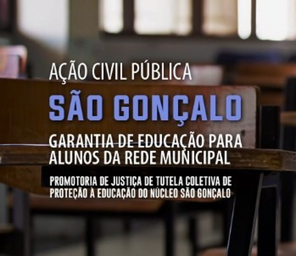 MPRJ ajuíza ação para que Município de São Gonçalo convoque candidatos aprovados e realize novo concurso público da educação