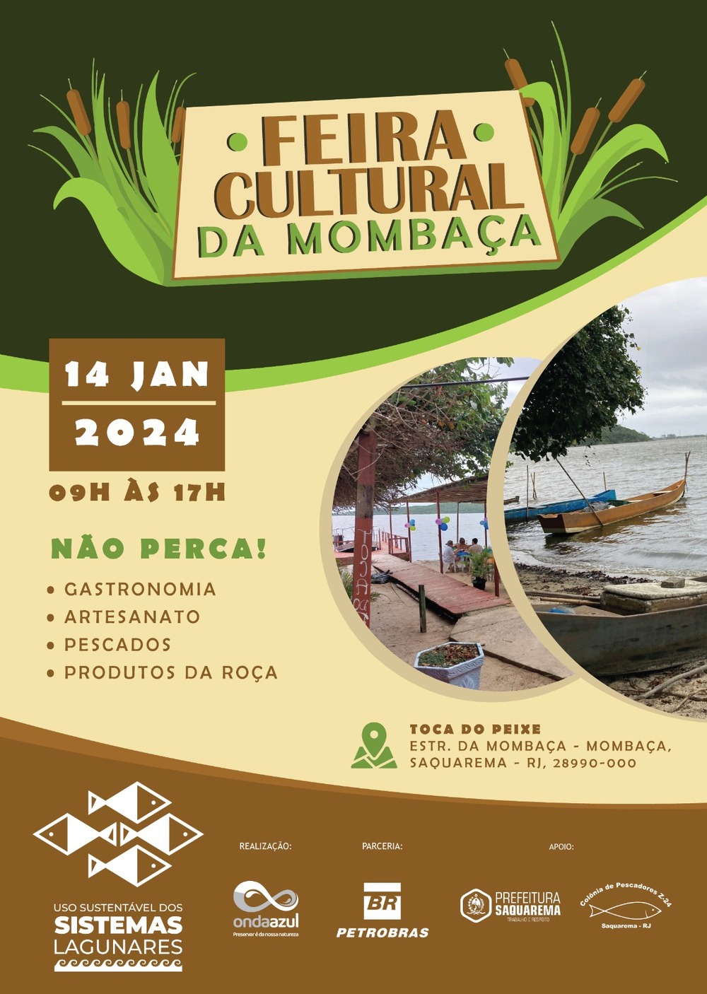 Saquarema recebe edição inédita da Feira Cultural da Mombaça