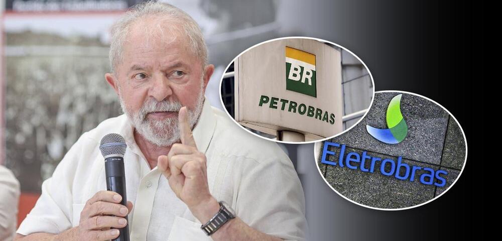 Lula critica desmonte da Petrobrás e privatização da Eletrobrás como 