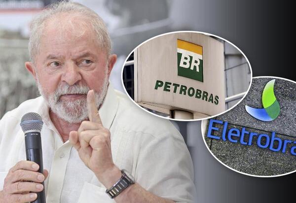 Lula critica desmonte da Petrobrás e privatização da Eletrobrás como 