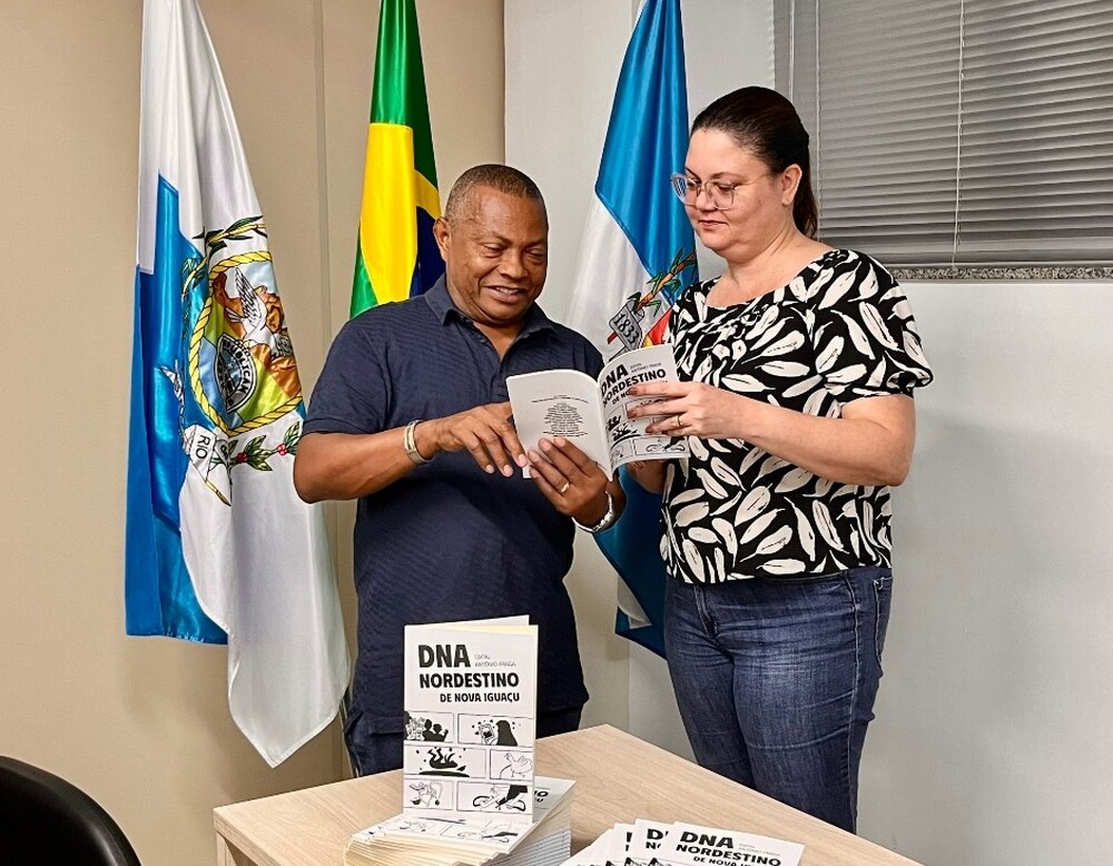 Nova Iguaçu em Destaque:Escolas recebem livros do Prêmio Antônio Fraga