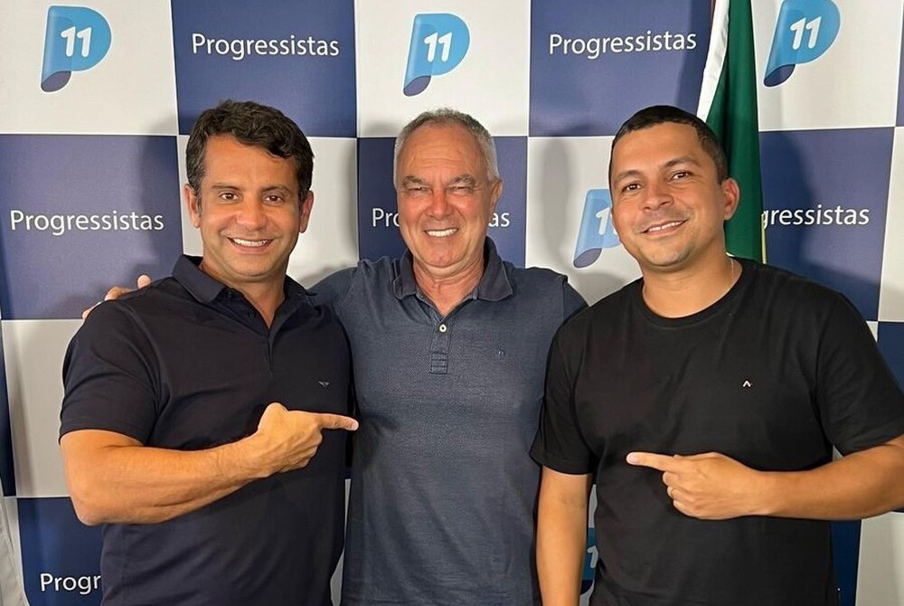 Ex-Prefeito Aarão e o Vereador Presidente da Câmara Renato Fifiu ganham a benção do PP 