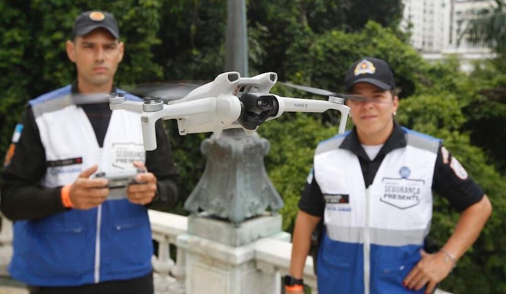 Segurança Pública 4.0: Drones reforçam o programa Segurança Presente no Rio de Janeiro