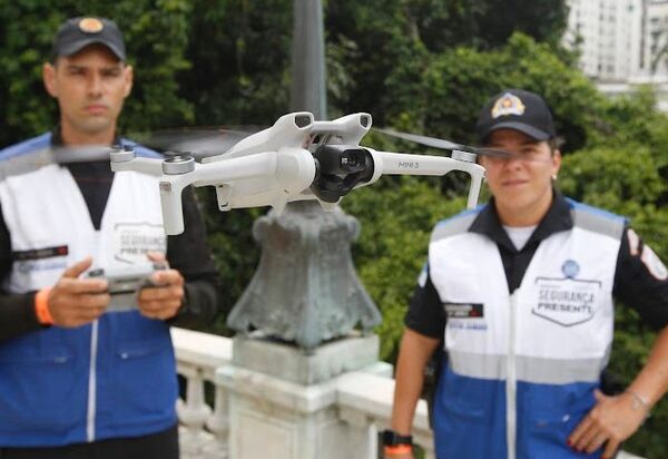 Segurança Pública 4.0: Drones reforçam o programa Segurança Presente no Rio de Janeiro