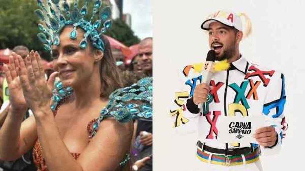 Pedro Sampaio emociona com homenagem a Xuxa no Carnaval do Rio de Janeiro