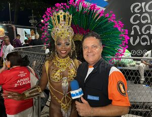 Andressa Verdino brilha como musa da Mangueira no Carnaval 2024