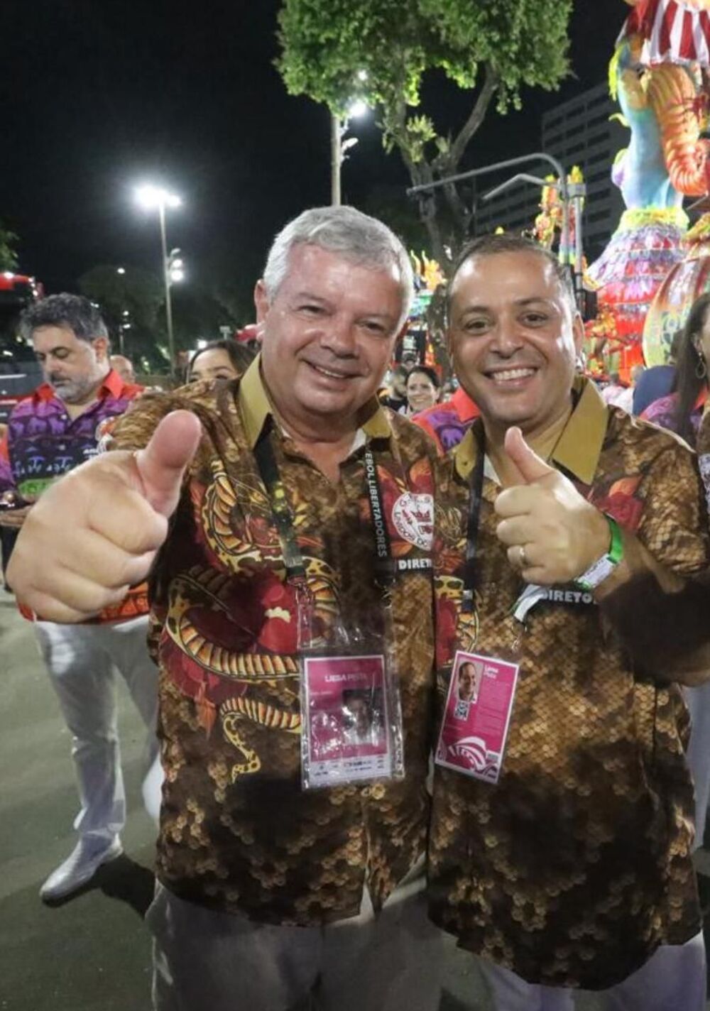 Axel Grael e Rodrigo Neves se manifestam sobre o Tricampeonato da Viradouro