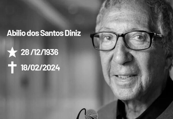 Morre o empresário Abílio Diniz, aos 87 anos