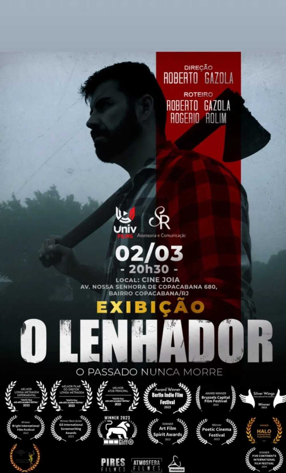 O Lenhador: O Passado Nunca Morre - Exibição Especial no Cine Joia