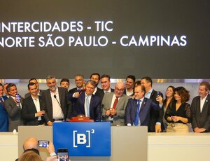 Consórcio C2 Mobilidade Sobre Trilhos vence leilão para nova linha ferroviária entre São Paulo e Campinas
