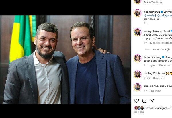 Se Ricardo Boechat estivesse aqui para comentar sobre o encontro entre o prefeito Eduardo Paes e Rodrigo Bacellar