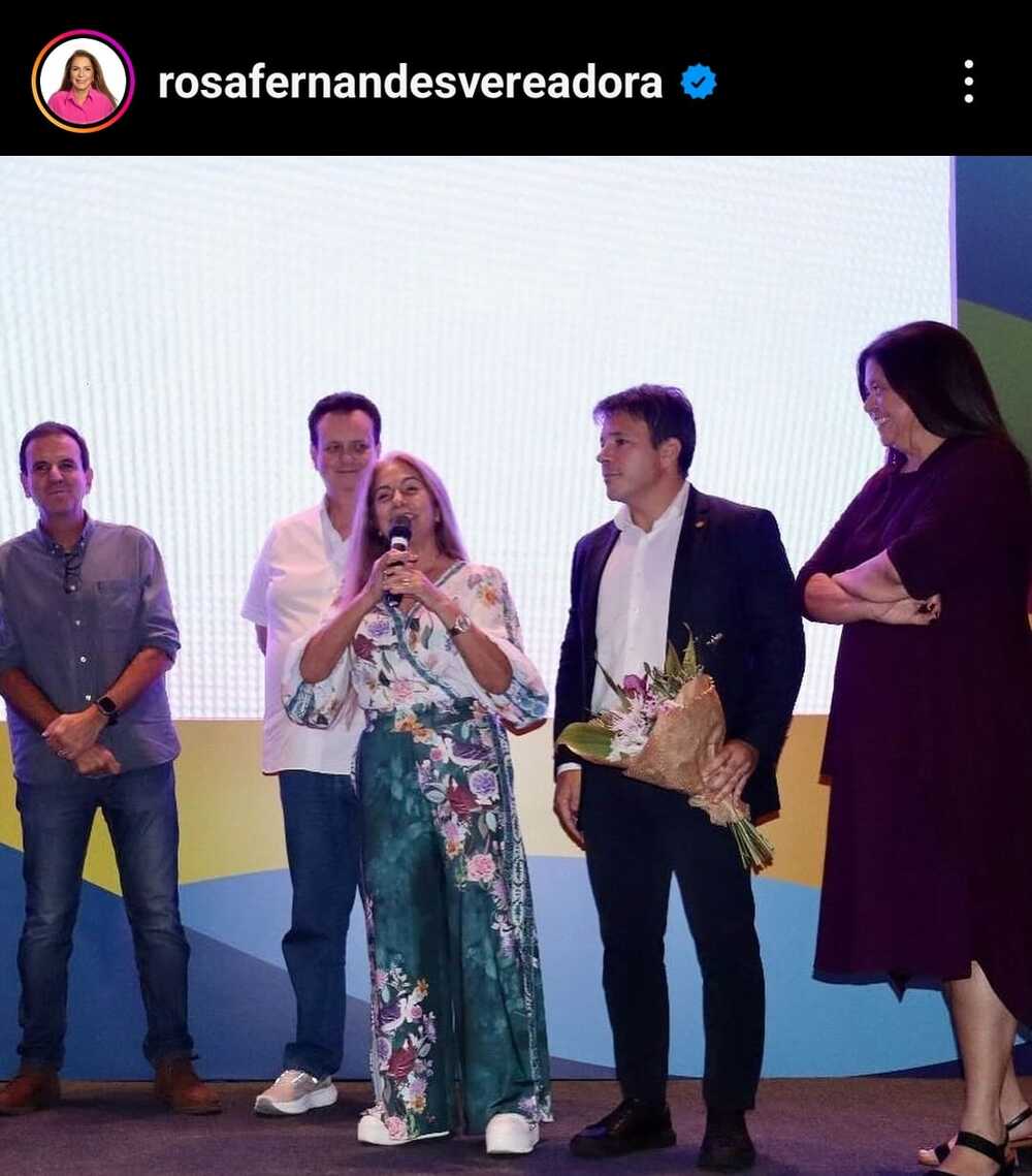 Eduardo Paes, que até então era o mais animado do PSD, que se cuide! Rosa Fernades chega com tudo 