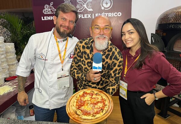 Entrevista com Juliana Ikezili e Leonardo Stefanini da Fornoflex, na Expo Food 2024