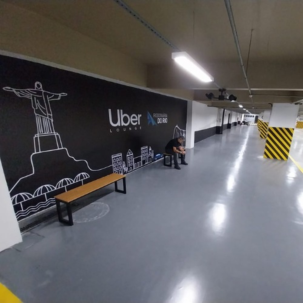 Uber inaugura ponto de embarque na Rodoviária do Rio 