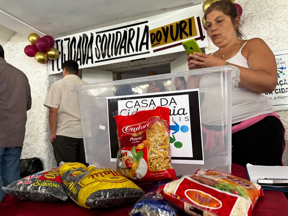 Feijoada solidária doYuri recebe 2 mil pessoas