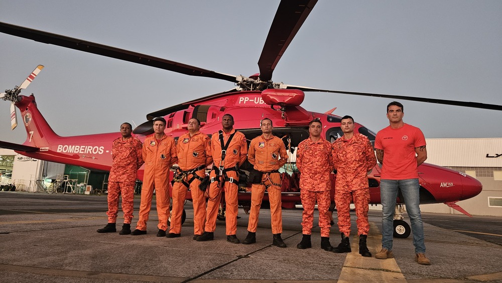 Força-tarefa do Corpo de Bombeiros Militar do Estado do Rio de Janeiro chega para apoio ao Rio Grande do Sul