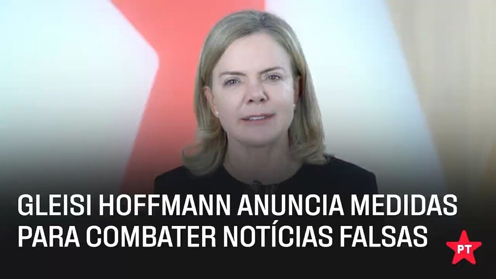 Gleisi Hoffmann Convoca População a Denunciar Desinformação e Promete Ações Judiciais contra Responsáveis