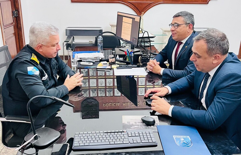 Deputado Anderson Moraes e Sargento Leandro Sirqueira apoiam prioridades do Novo Secretário de Polícia Militar do RJ