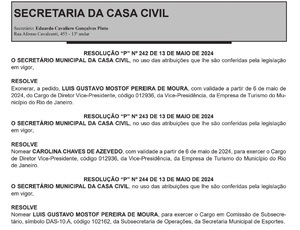 Eduardo Paes encerra conflito na Riotur e exonera de Gustavo Mostof da vice-presidência