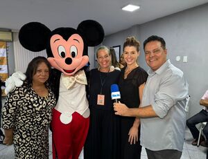 Lançamento da Revista Tok de Empreendedorismo, encanta com presença do Mickey Mouse, Adriana e Gabriela