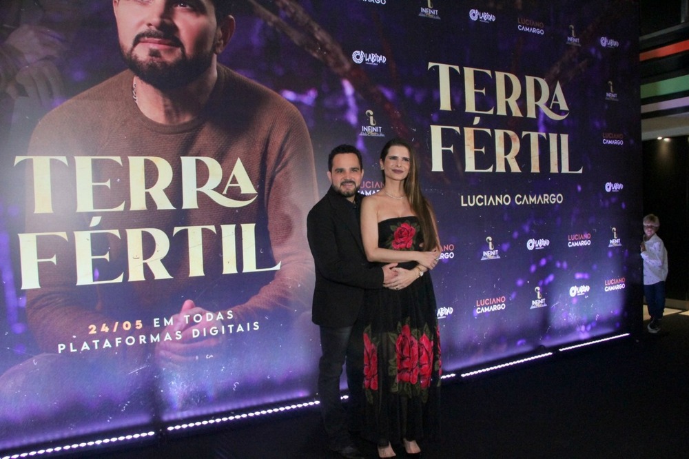Luciano Camargo se consagra como cantor gospel e recebe Marvilla, Mylena Ceribelli, pastores, atores, a imprensa e amigos no lançamento do clipe “Terra Fértil” no RJ
