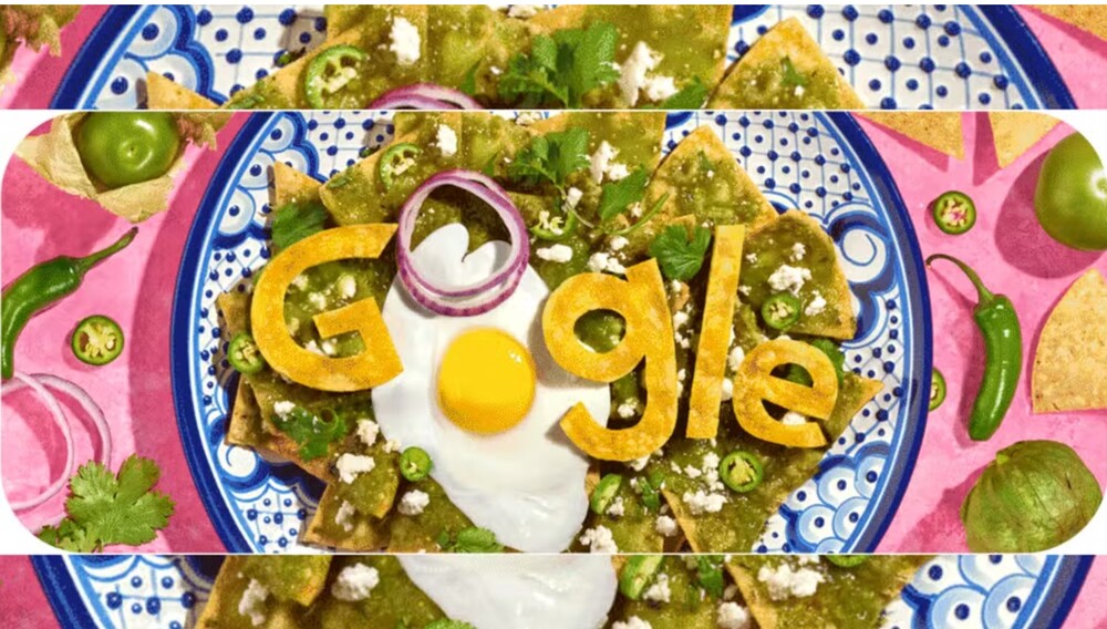 Chilaquiles: Google Doodle celebra prato típico mexicano; conheça